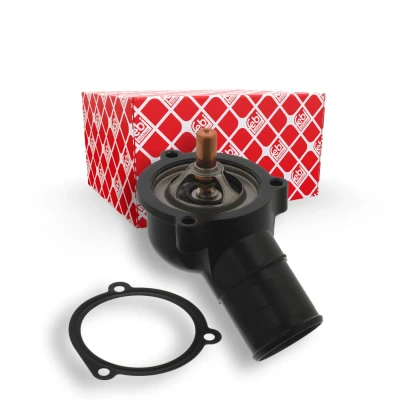 Abbildung von FEBI BILSTEIN 22586 Kühlwasserthermostat 85 mit Dichtung CITROËN: XM II Hatchback, PEUGEOT: Boxer Minibus