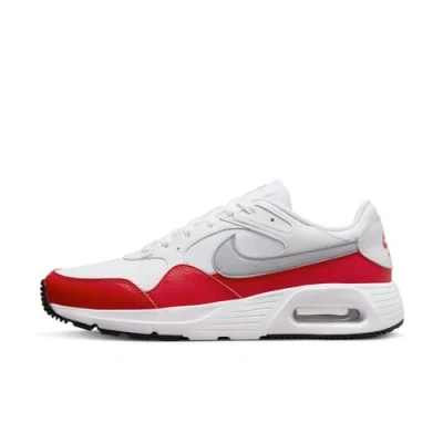 Abbildung von Nike Herren Air Max SC Sneaker, White Wolf Grey University Red Black, 38.5 EU