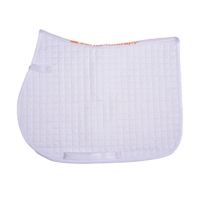 Abbildung von Bucas Saddle Pad Springen Weiß Warmblut