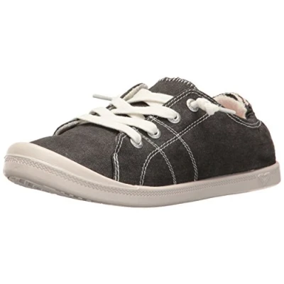 Abbildung von Roxy Damen Rory Slip on Sneaker Flacher Slipper, Schwarz, 39 EU