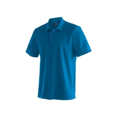 Abbildung von Maier Sports Ulrich, Herren Poloshirteichtes Piqué Funktionspoloshirt für Wandern und Freizeit, dryprotec Technologie, Atmungsaktiv, NFC Chip einfaches Recycling