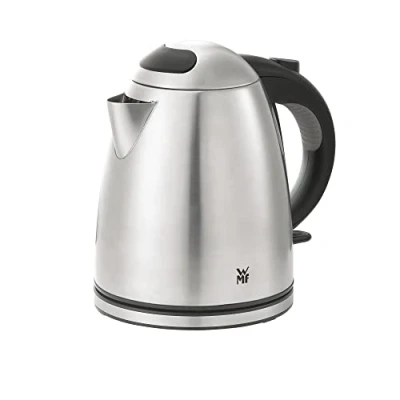 Abbildung von WMF Stelio Wasserkocher edelstahl 1,2l, elektrischer mit Kalk Wasserfilter, 2400 W, Wasserstandanzeige beleuchtet, matt