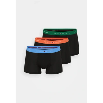 Abbildung von Tommy Hilfiger Signature Trunk 3 PACK Boxerbriefs, Herren, Größe: XL, Orange/blue spell/green