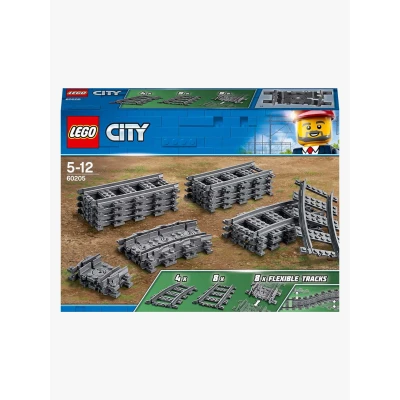 Abbildung von LEGO CITY Schienen Spielzeugset Züge multicoloured für Kinder, Größe: One Size, Multi coloured