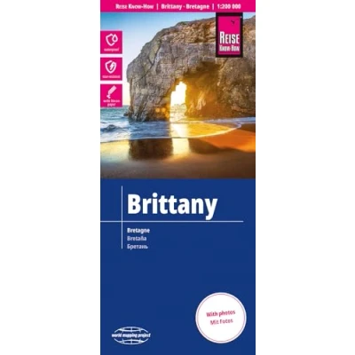 Abbildung von Reise Know How Landkarte Bretagne / Brittany (1:200.000): reiß und wasserfest (world mapping project)