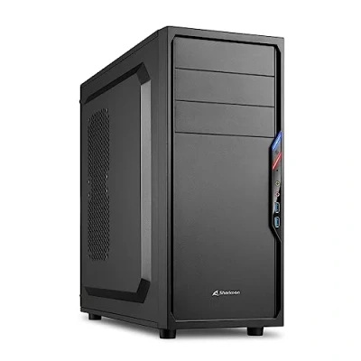 Abbildung von Sharkoon VS4 V PC Gehäuse (2x USB 3.0, ATX) schwarz