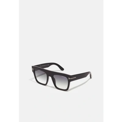 Abbildung von Tom Ford Unisex Sonnenbrille, Größe: One Size, Shiny black/gradient smoke
