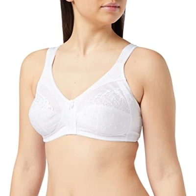 Abbildung von Sassa Damen Softschalen BH Soft Funktion, Einfarbig, Gr. 120C, weiß (weiß 00100)