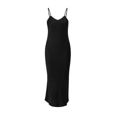 Abbildung von QS Fliessendes MIT SPAGHETTITRÄGERN Freizeitkleid, Damen, Größe: 38, Schwarz