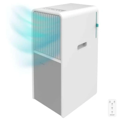 Abbildung von Cecotec Tragbarer Klimaanlage ForceClima 9150 Style, 9000 BTU, Abdeckungsbereich 25m2, Fernbedienung, Touch Bedienung, LED Display, 4 Modi, 2 Geschwindigkeiten, Entfeuchtungsmodus, Timer