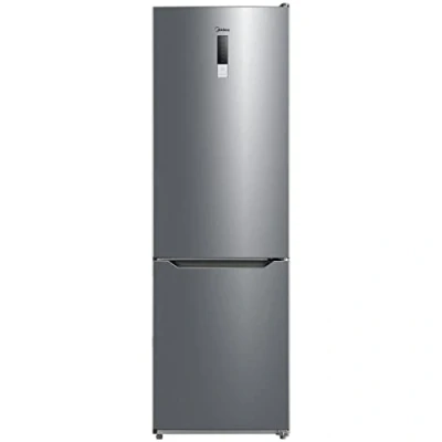 Abbildung von Midea MDRB424FGE02OA Kühl /Gefrierkombination/188 cm Höhe/NoFrost/LED Beleuchtung/Hochwertiger GMCC Kompressor / Elektronische Steuerung/Zuverlässige Gefrierleistung/235 kWh/Jahr/224L Kühlteil