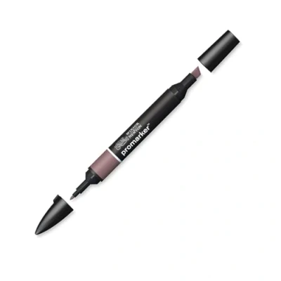 Abbildung von Winsor &amp; Newton &quot; ProMarker 0203303 Professioneller Layoutmarker 2 Spitzen, fein breit für Zeichnungen, Design Layouts Lehm