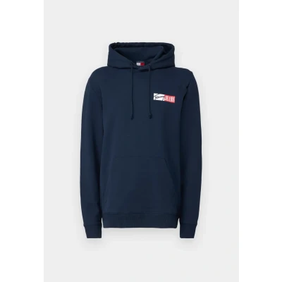 Abbildung von Tommy Jeans Entry Graphic Hoodie Sweatshirt, Herren, Größe: 66, Dark night navy