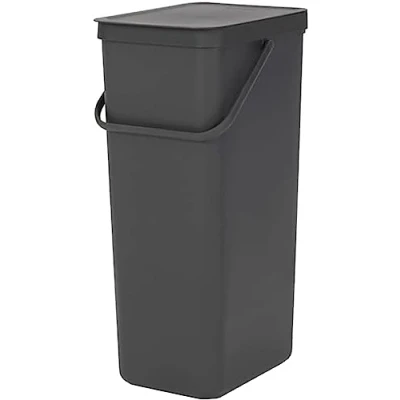 Abbildung von Brabantia Recyclingeimer Sort &amp; GO 40 L Grau