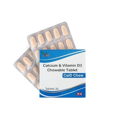 Abbildung von VED Calcium &amp; D3 Kautablette (15 x 2) (30 Stück)