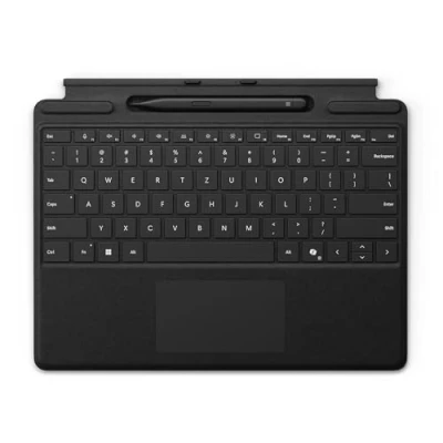 Abbildung von Microsoft Surface Pro Keyboard mit Slim Pen Sand QWERTZ kompatibel Copilot+ PC (11. Edition), 9 &amp; 8