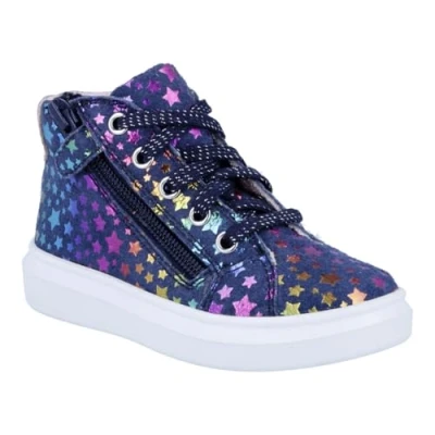 Abbildung von Richter Kinderschuhe Jungen Mädchen Alessa Sneaker, Marine/Candy, 28 EU