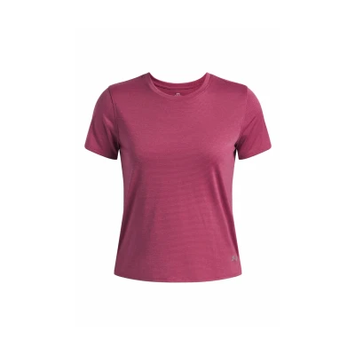 Abbildung von Under Armour Launch Shortsleeve Sport Tshirt, Damen, Größe: Small, Fuchsia dusk