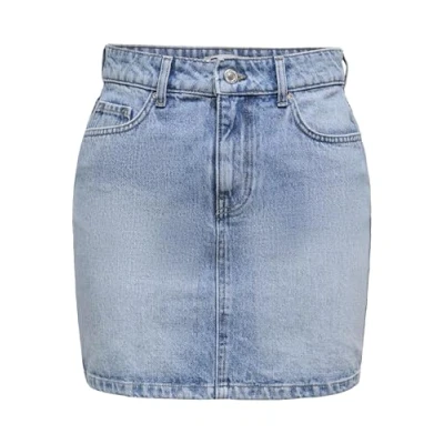 Abbildung von ONLY Minirock, Damen, Größe: XL, Light blue denim