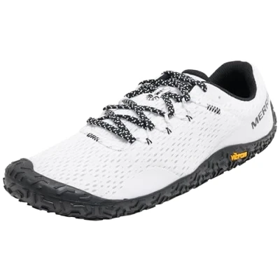 Abbildung von Merrell Vapor Glove 6 Laufschuh Straße, Herren, Größe: 43, White/black Schuhe