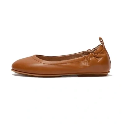 Abbildung von Fitflop Damen Allegro Soft Leather Ballerinas, Light Tan, 36 EU
