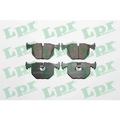 Abbildung von LPR 05P1231 Bremsbelagsatz BMW: 3 Saloon, 5 X3, LAND ROVER: Range Rover