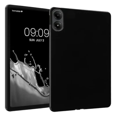 Abbildung von kwmobile Schutzhülle kompatibel mit Xiaomi Redmi Pad Pro Hülle Silikon Tablet Cover Case Schwarz