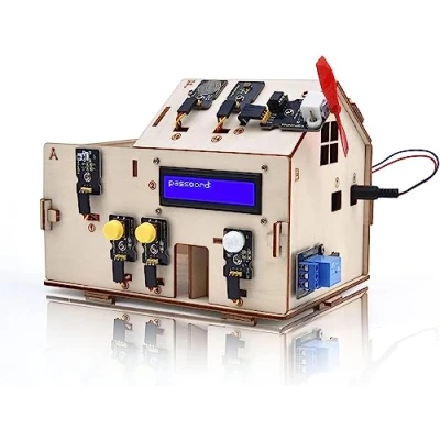 Abbildung von KEYESTUDIO Smart Home IoT Kit for Arduino, Electronics Automation Coding, Learning Mechanical Building, Electrical Engineering, Code Educational Coding 14+ Teens Adults