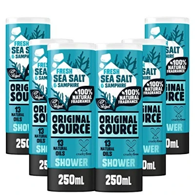 Abbildung von Original Source Duschgel Meersalz &amp; Meerfenchel, vegan, 6er Pack (6 x 250ml)