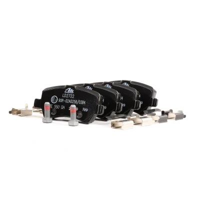 Abbildung von ATE Ceramic 13.0470 2722.2 Bremsbelagsatz FORD: S Max Mk1, Galaxy Mk2 MPV, LAND ROVER: Range Rover Evoque, Freelander 2 Off Road, VOLVO: V70 3, S60 II