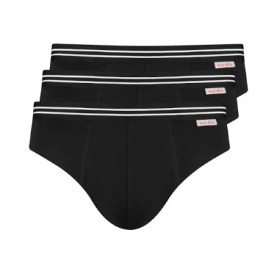 Abbildung von Nur Der 3er Pack Slip Cotton Strech Herren, schwarz, M