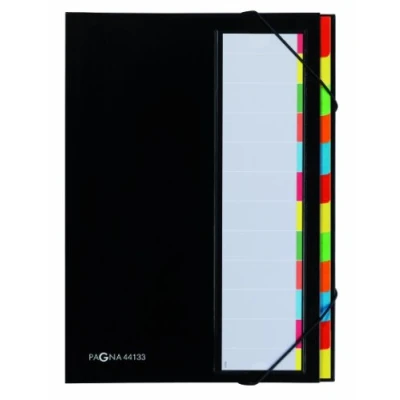 Abbildung von Pagna Deskorganizer Premium (Sammelmappe, 12 Fächer ) schwarz
