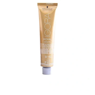 Abbildung von Schwarzkopf Professional Igora Royal Absolutes Permanente Färbung 60 ml 9 Extra Hellblond Schoko Natur