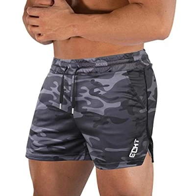 Abbildung von Superora Herren Shorts Sport Hosen Activewear Laufshorts Trainingshose Fitness Training Outdoor Sporthose mit Tasch