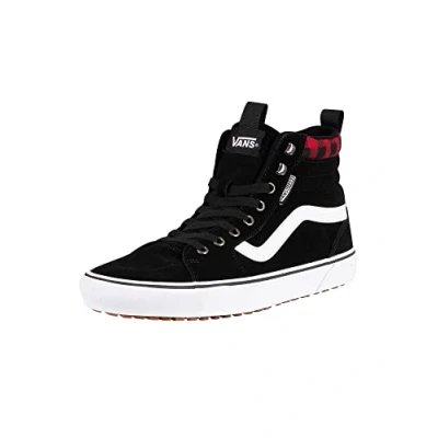 Abbildung von Vans Herren Filmore Hi Vansguard Sneaker, Suede Black Red Plaid, 39 EU