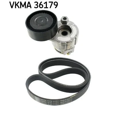 Abbildung von SKF VKMA 36179 Keilrippenriemensatz RENAULT: CLIO 4, SCENIC 3, DACIA: SANDERO 2, Duster Off Road, Logan I MCV, NISSAN: Juke, MICRA 3