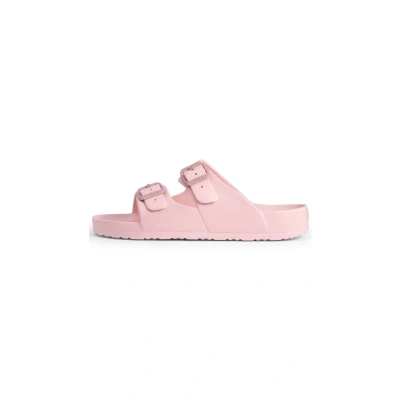 Abbildung von Fila Matero Pantolette flach, Damen, Größe: 38, Powder pink Kunststoff