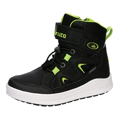 Abbildung von Lico Camillo VS Schneestiefel, schwarz/Lemon, 28 EU