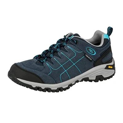 Abbildung von Brütting Mount Shasta Low Damen Trekking &amp; Wanderhalbschuhe, Marine/ Türkis, 41 EU