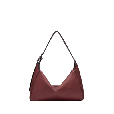 Abbildung von Liebeskind Berlin LOU HOBO GERÄUMIGE Handtasche, Damen, Größe: One Size, Bordeaux