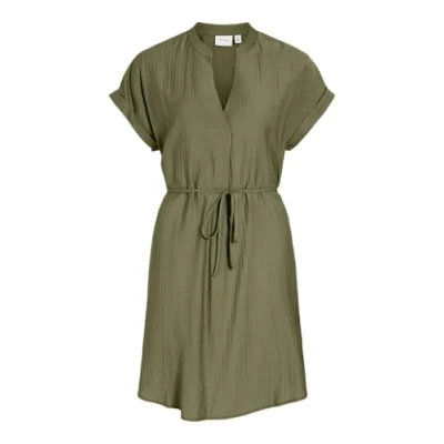 Abbildung von VILA Viclo Freizeitkleid, Damen, Größe: 34, Capulet olive