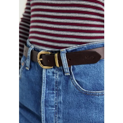Abbildung von Levi&#039;s Phoebe BELT Gürtel, Damen, Größe: 70, Brown