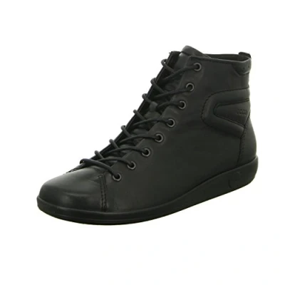 Abbildung von ECCO Schnürstiefelette black with sole (20652356723), Damen, Größe: 37, (206523 56723) Schuhe