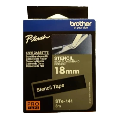 Abbildung von Brother P touch STE141 Schablonenband, 18 mm x 3 m, nicht laminiert