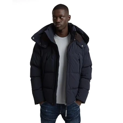 Abbildung von G STAR Padded Hooded Winterjacke, Herren, Größe: Large, Salute