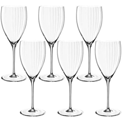 Abbildung von LEONARDO HOME Rieslingglas POESIA 350 ml, 6er, 069163, Glas, milliliters
