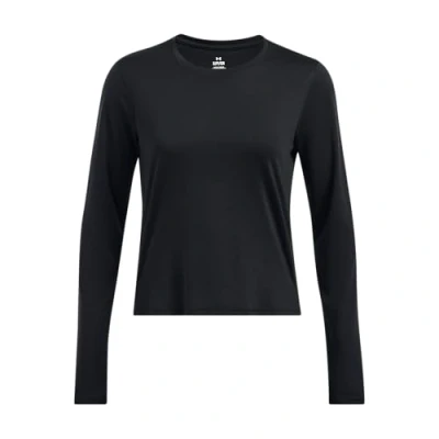 Abbildung von Under Armour Launch Longsleeve Langarmshirt, Damen, Größe: Small, Black/reflective