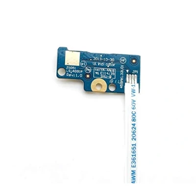 Abbildung von Perfect Part Laptop Power Button Board mit Kabel für HP 15 G G029wm G029ca G031ds G032ds Series 749650 001 LS A991P 455MKL32L01