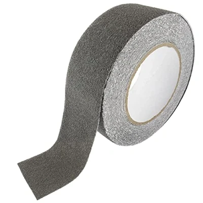 Abbildung von SeKi Antirutsch Klebeband Rutschhemmend grau, 50mm x 10 Meter, Rutschfestes Sicherheitsband für Treppen, Stufen, Fliesen, Rampen, Leiter oder den Bodenbelag; Antirutschband selbstklebend