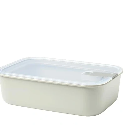 Abbildung von Mepal Frischhaltedose EasyClip Schüssel mit Deckel &amp; Klickverschluss Geeignet für Mikrowelle, Dampfgarer, Kühl und Gefrierschrank Luftdicht auslaufsicher 1500 ml Nordic white